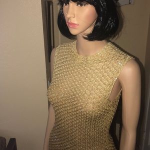 Vintage 1950’s sequined shell top